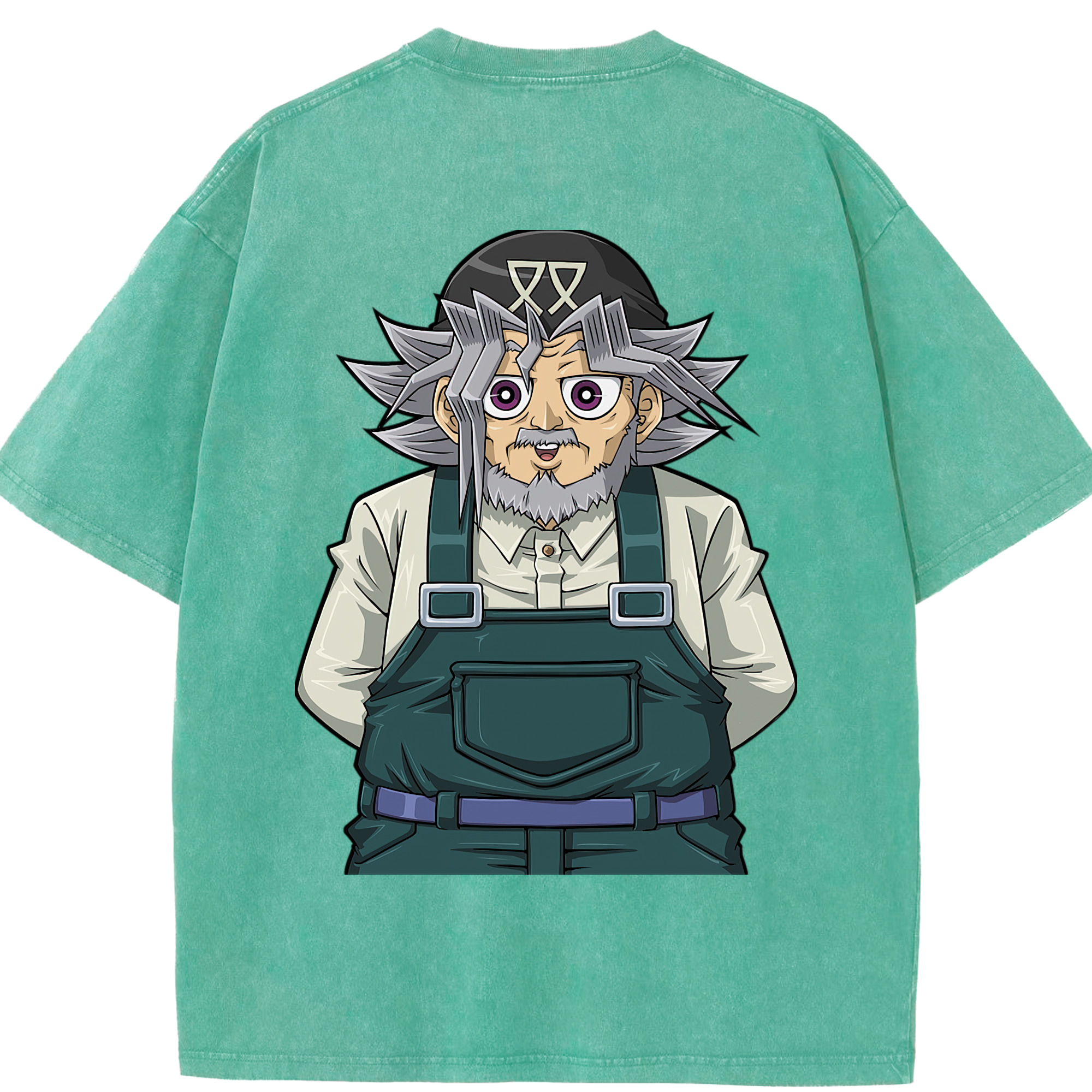 （画像用） 遊☆戯☆王 Yu-Gi-Oh! 綿100% ヴィンテージ風 半袖Tシャツ（背面プリント）